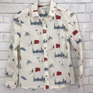 Boden Classic Shirt Button Down UK British Blouse